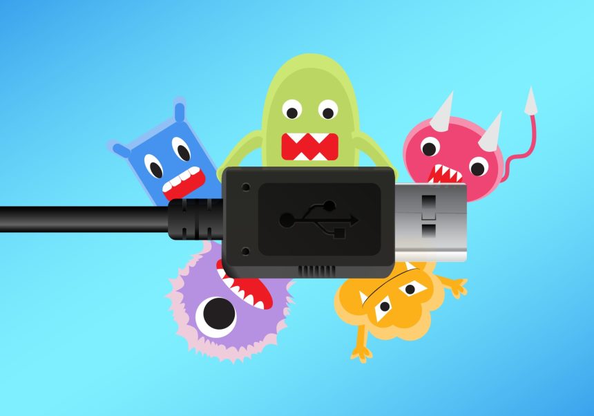 sicurezza stazioni di ricarica USB pubbliche