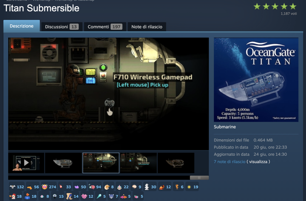 Tragedia sottomarino Titan e Barotrauma