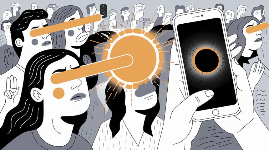 Sun gazing su TikTok