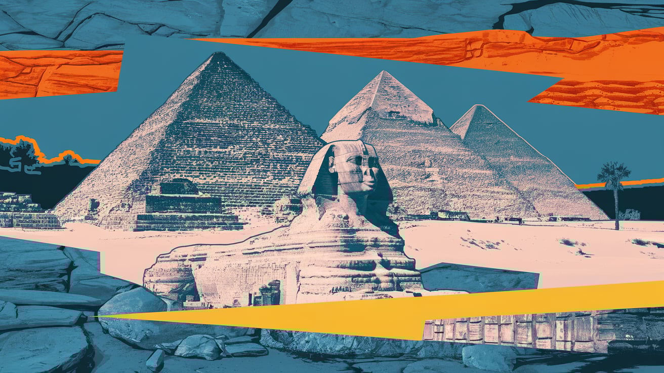 città sotterranea sotto le piramidi di Giza
