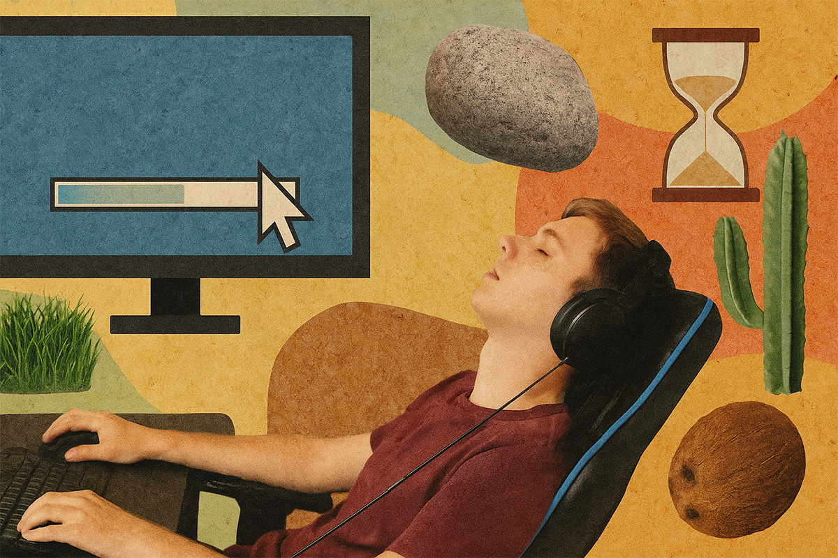 videogiochi in cui non fai niente cover