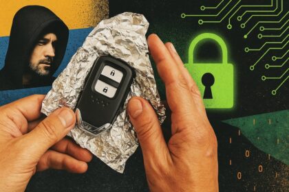 carta stagnola chiavi auto cover