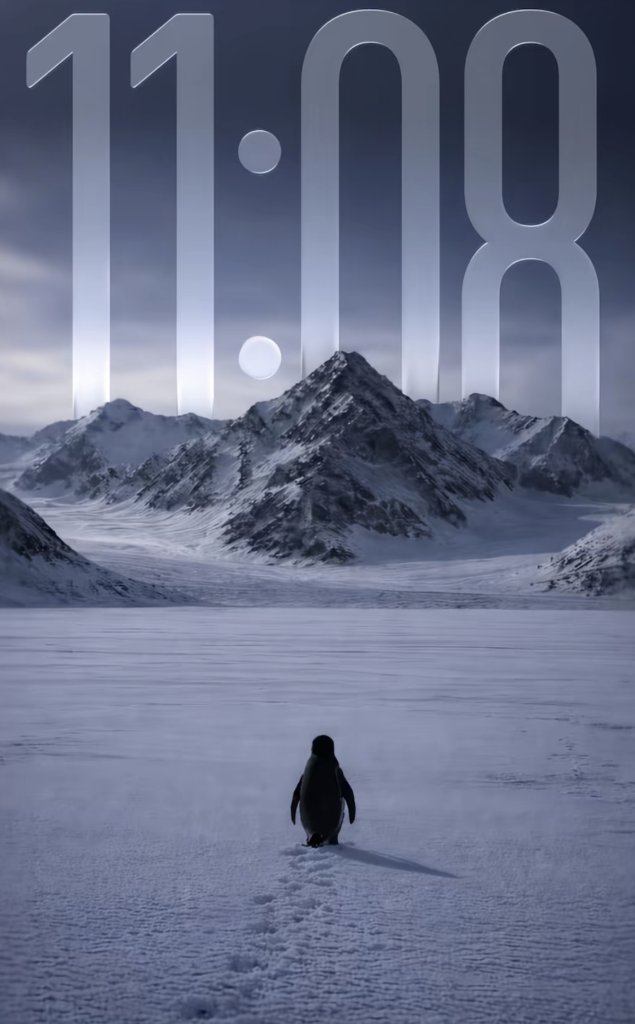 meme del pinguino come sfondo